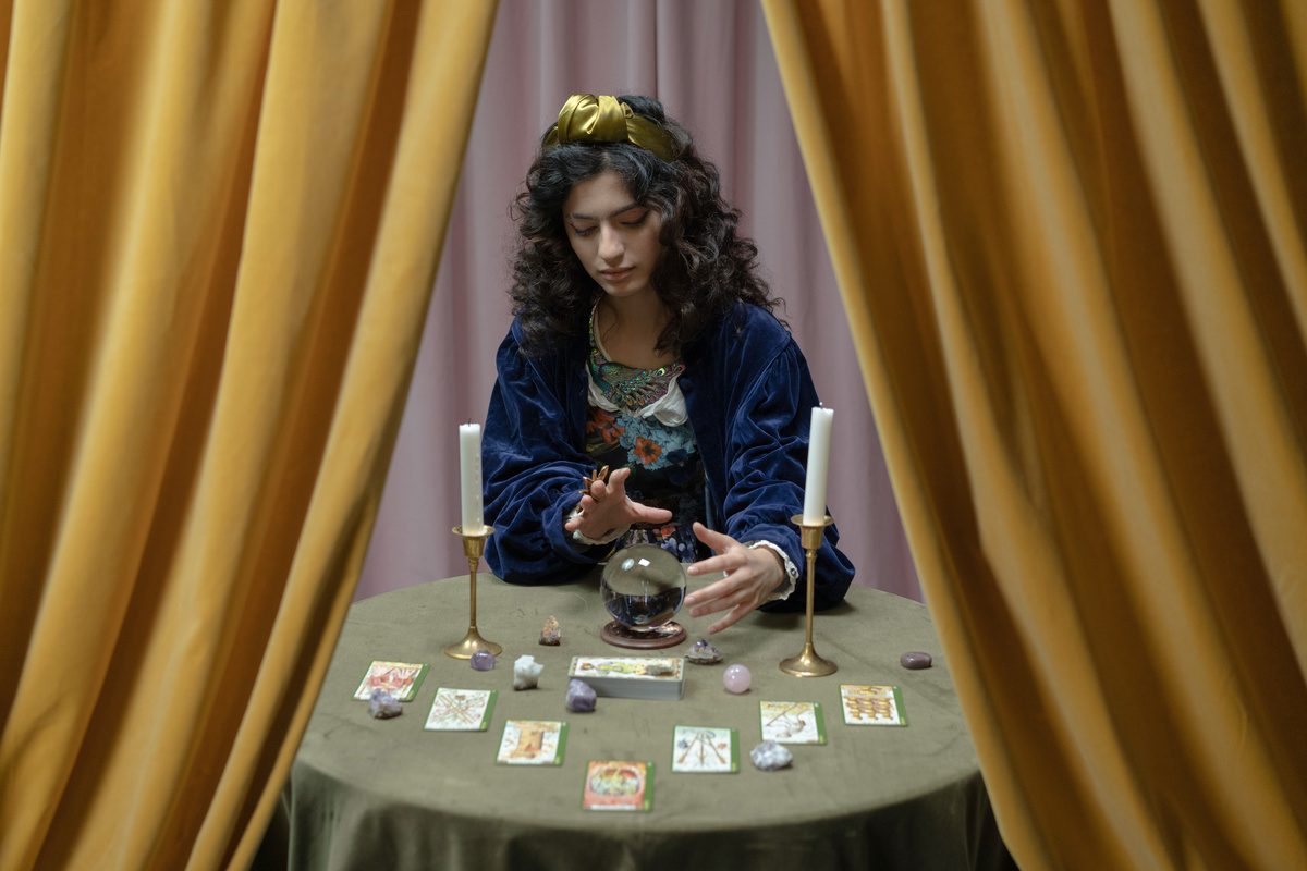 A Woman Fortune Telling